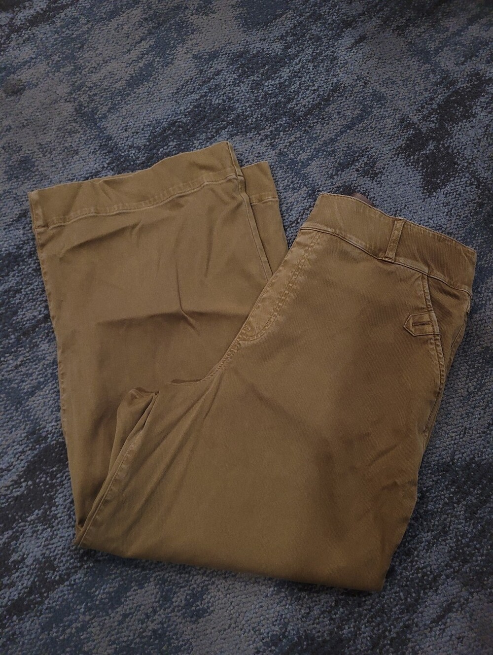 Womens Wide Leg Crops